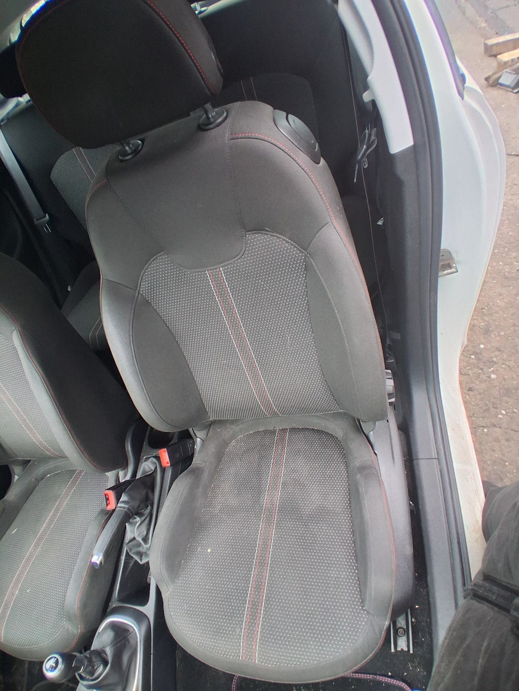 2019 VAUXHALL CORSA E 3 DOOR NS PASSENGER SIDE COMPLETE SEAT FABRIC