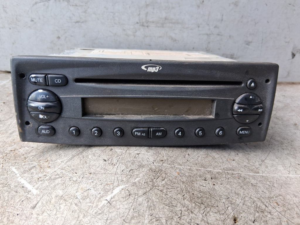 2010 FIAT DOBLO MK1 RADIO STEREO CD PLAYER HEAD UNIT 7646332316