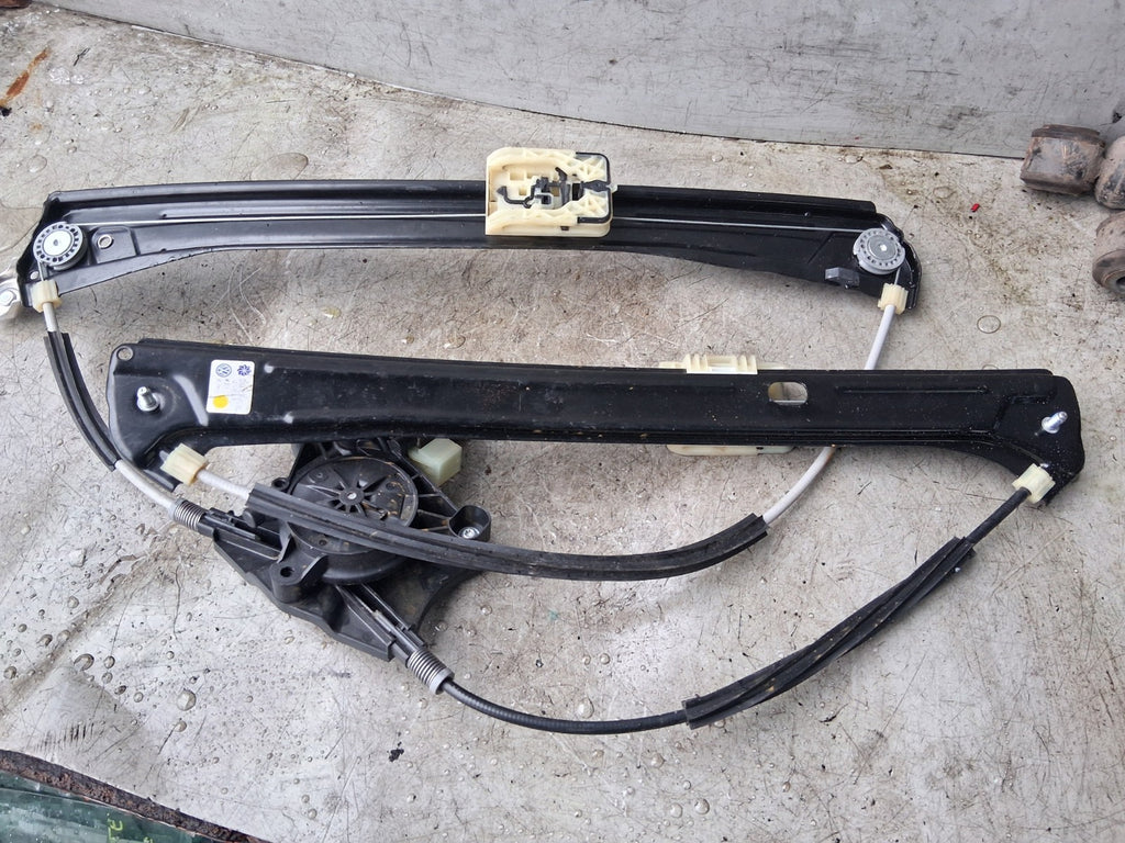 VW VOLKSWAGEN TIGUAN MK2 NSF PASSENGER SIDE FRONT LEFT WINDOW MOTOR REGULATOR