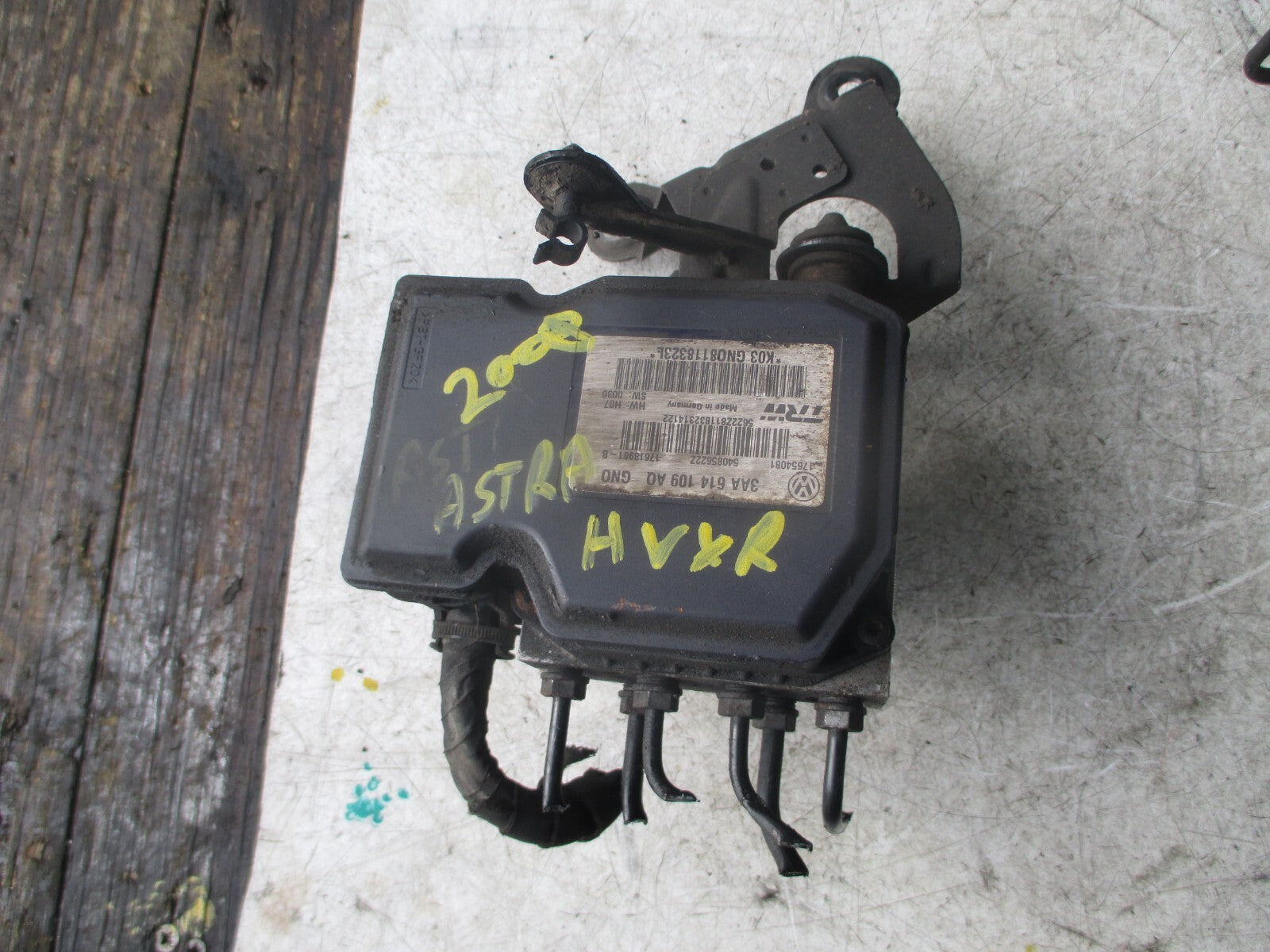 VW VOLKSWAGEN ASTRA H VXR 2008 2.0  PETROL  ABS PUMP 3AA614109AQ