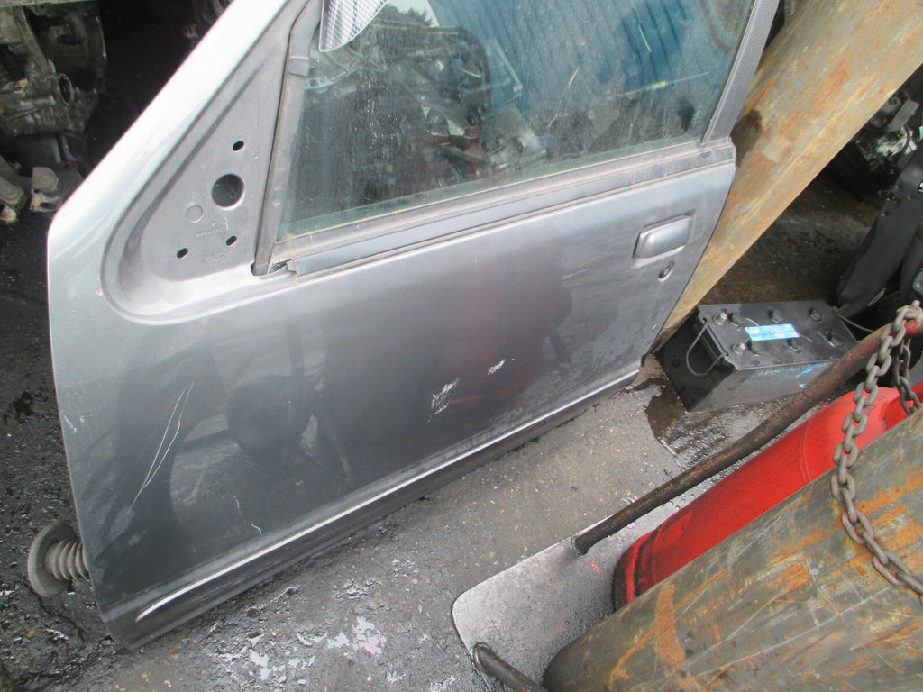FORD EXPLORER 2000 NSF PASSENGER SIDE FRONT COMPLETE DOOR PLATINUM METALLIC