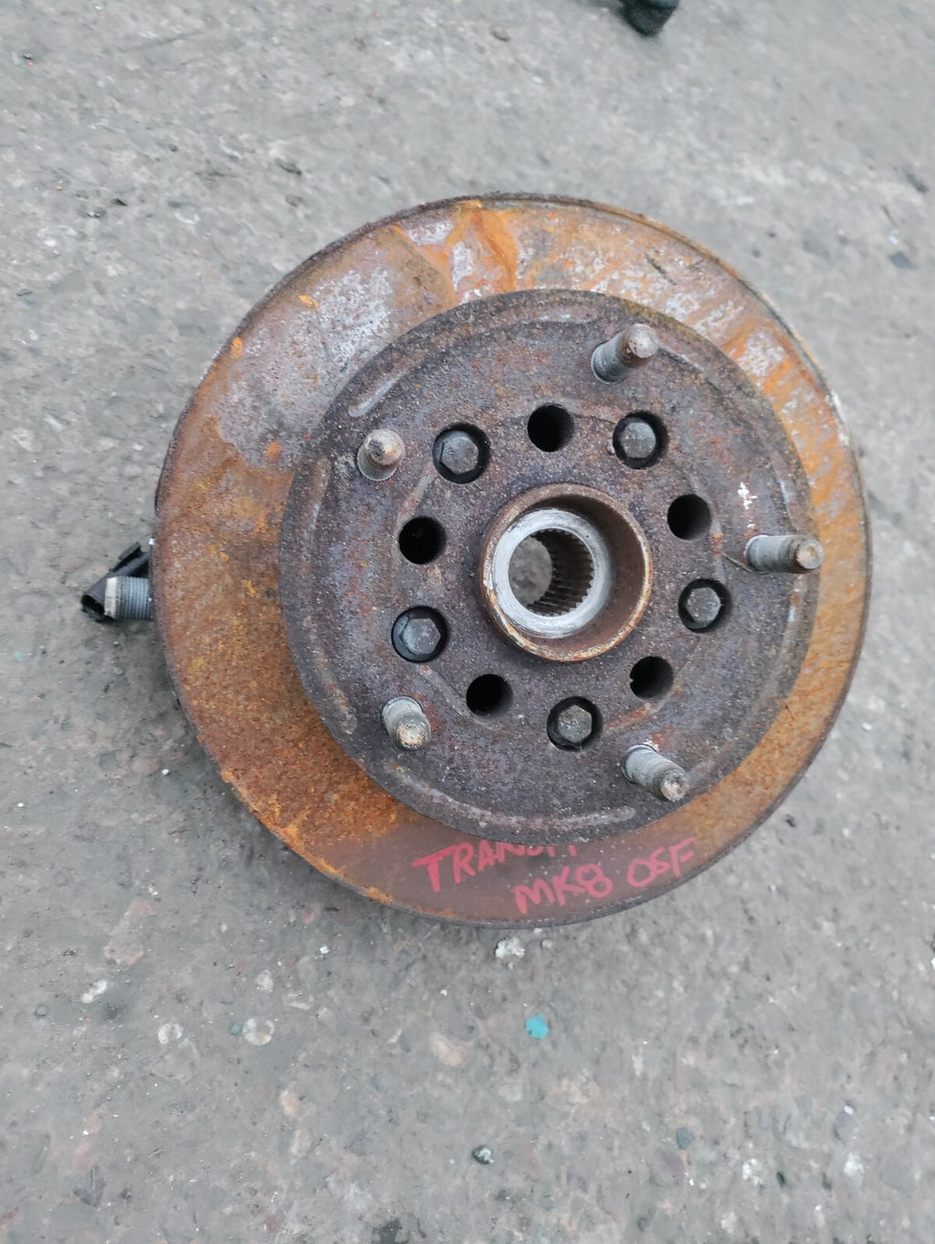 2021 FORD TRANSIT 350 MK8 FWD 2.0 DIESEL OSF DRIVER SIDE FRONT WHEEL HUB