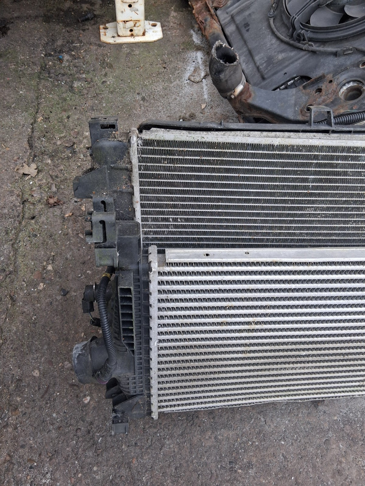 2017 VAUXHALL ZAFIRA C 1.4 PETROL RADIATOR RAD PACK 16470893