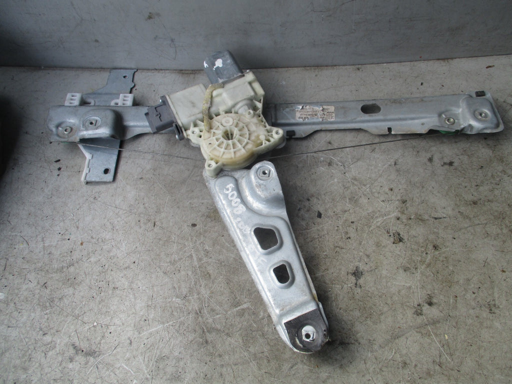 2013 PEUGEOT 5008 OSF FRONT DRIVER SIDE DOOR WINDOW MECHANISM 914241100