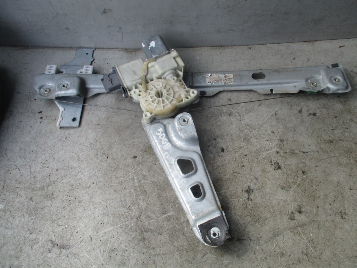 2013 PEUGEOT 5008 OSF FRONT DRIVER SIDE DOOR WINDOW MECHANISM 914241100