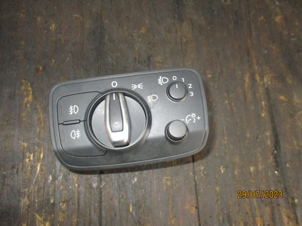 AUDI A3 2013 HEADLIGHT CONTROL SWITCH 8V0941531