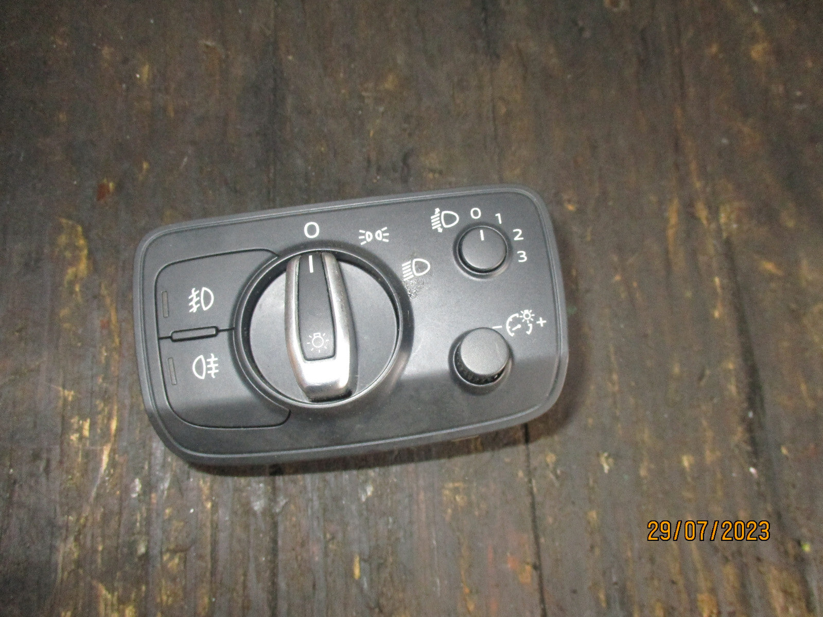 AUDI A3 2013 HEADLIGHT CONTROL SWITCH 8V0941531