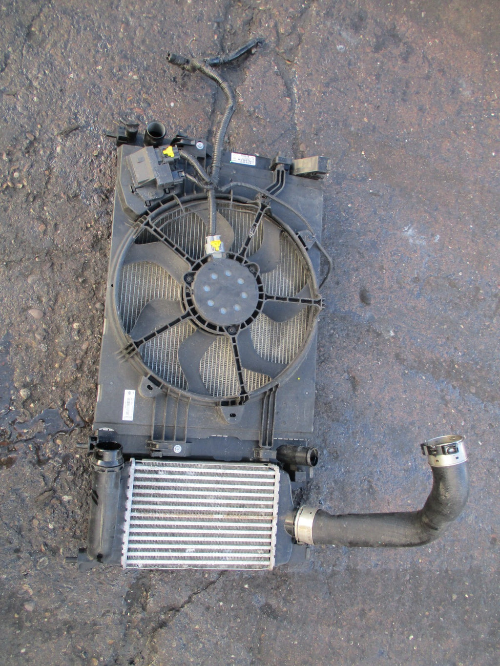 2017 NISSAN MICRA K14 0.9 PETROL COMPLETE RADIATOR RADPACK 214105FA0A 144615FA0A