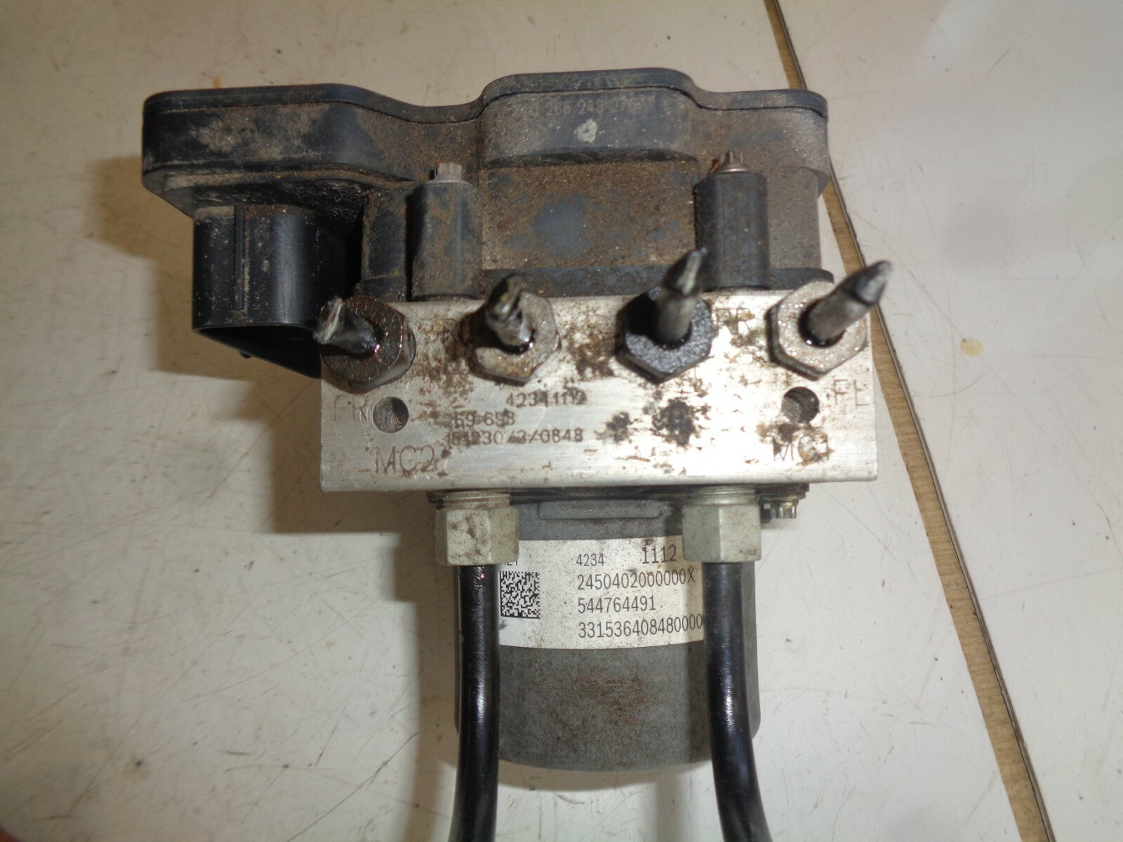 VAUXHALL VIVA 2016 1.0 PETROL ABS PUMP MODULATOR CONTROL UNIT 42341112