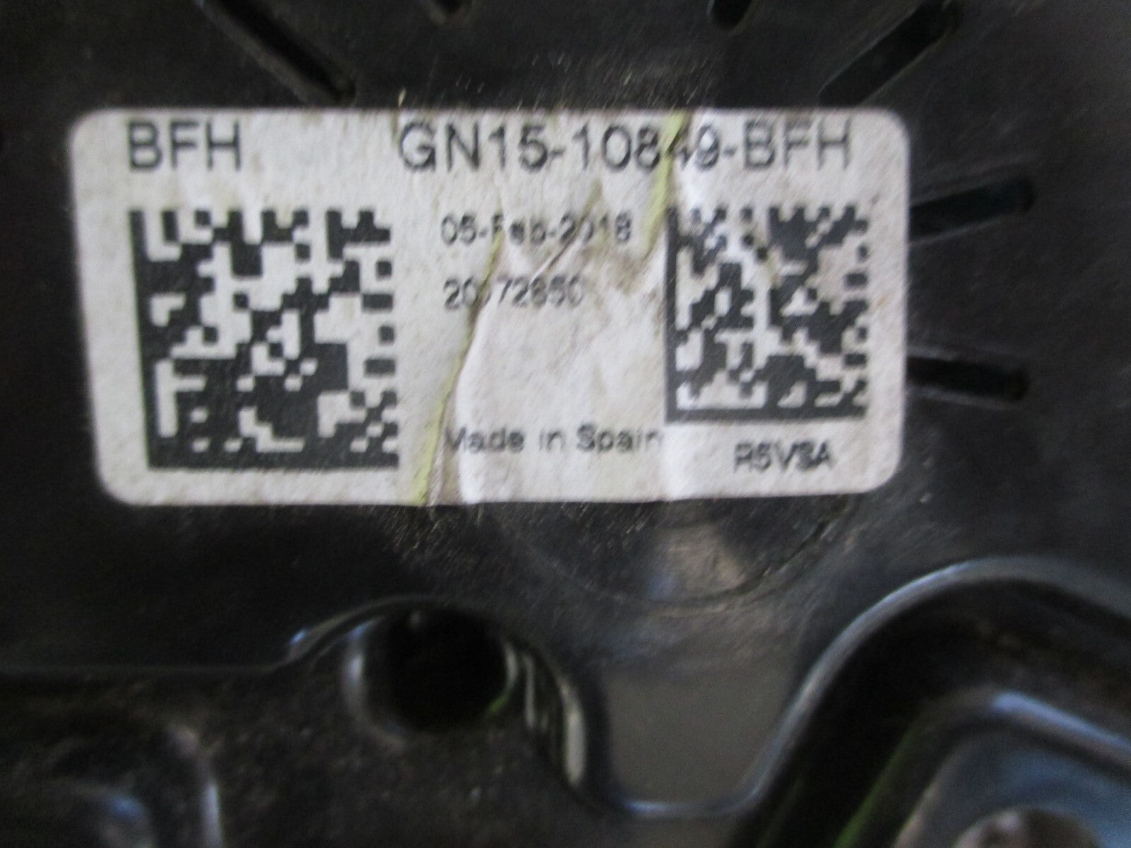 FORD ECOSPORT 2018 1.0 PETROL SPEEDOMETER INSTRUMENT CLUSTER GN1510849