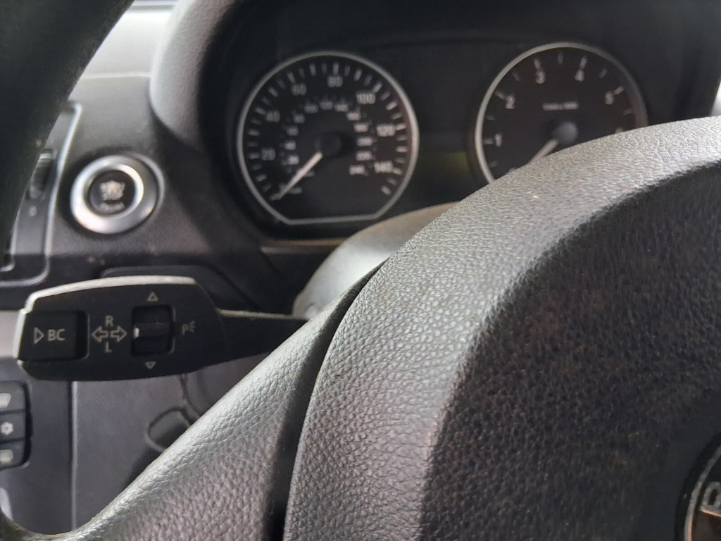 2011 BMW 1 SERIES INDICATOR WIPER STALK SWITCH WITH SQUIB