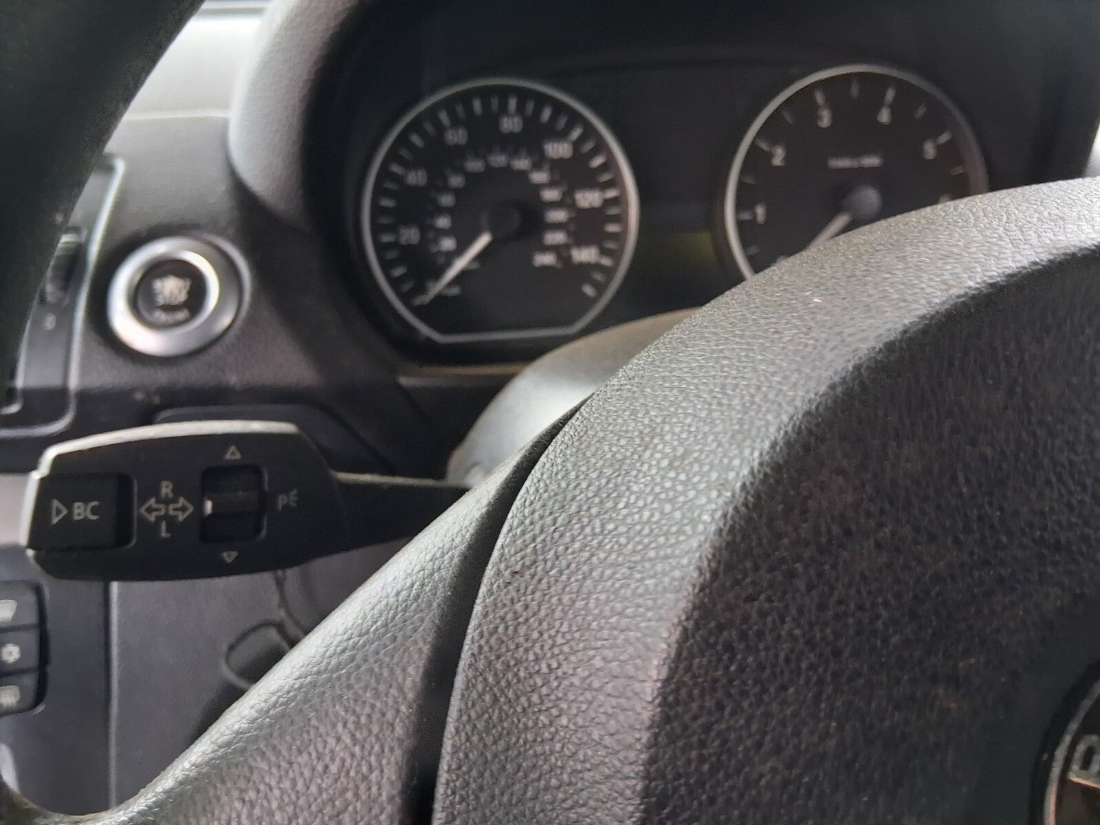 2011 BMW 1 SERIES INDICATOR WIPER STALK SWITCH WITH SQUIB