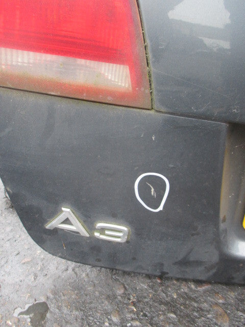 AUDI A3 2006 TYPE 8P TAILGATE BOOT-LID GREY
