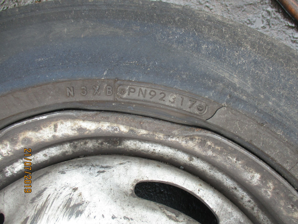 FORD TRANSIT MK7 SPARE STEEL WHEEL & TYRE 5 STUD 15 INCH TOYO 195/70 R15