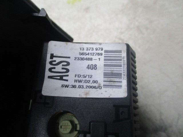 2012 VAUXHALL CORSA D DISPLAY SCREEN HEAD UNIT 13373979
