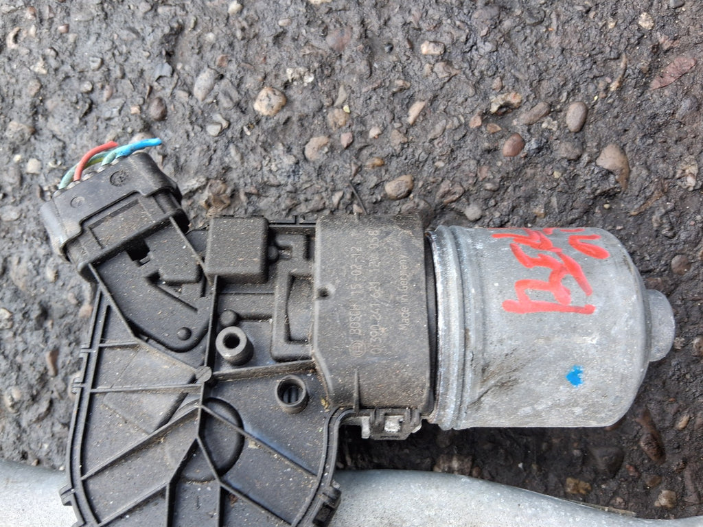CITROEN BERLINGO MK2 FRONT WINDSCREEN WIPER MOTOR & LINKAGE 0390241621