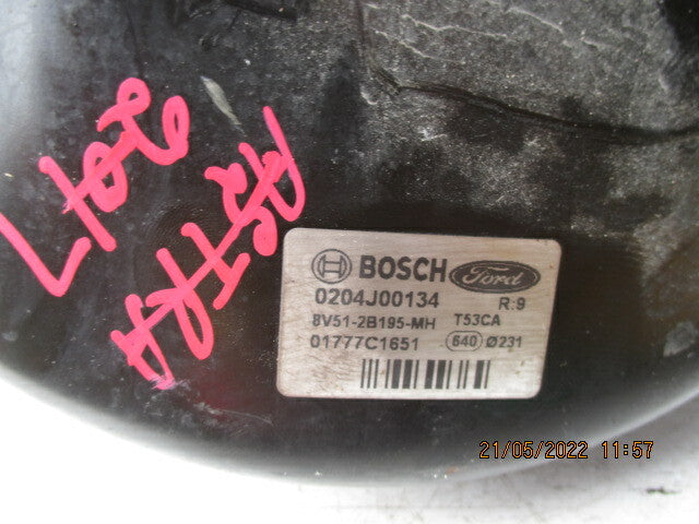 FORD FIESTA 2017 BRAKE BOOSTER SERVO UNIT 0204J00134