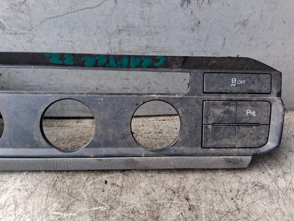 2022 VOLKSWAGEN CRAFTER MK2 AC HEATER CLIMATE CONTROL PANEL TRIM 7C0857212B
