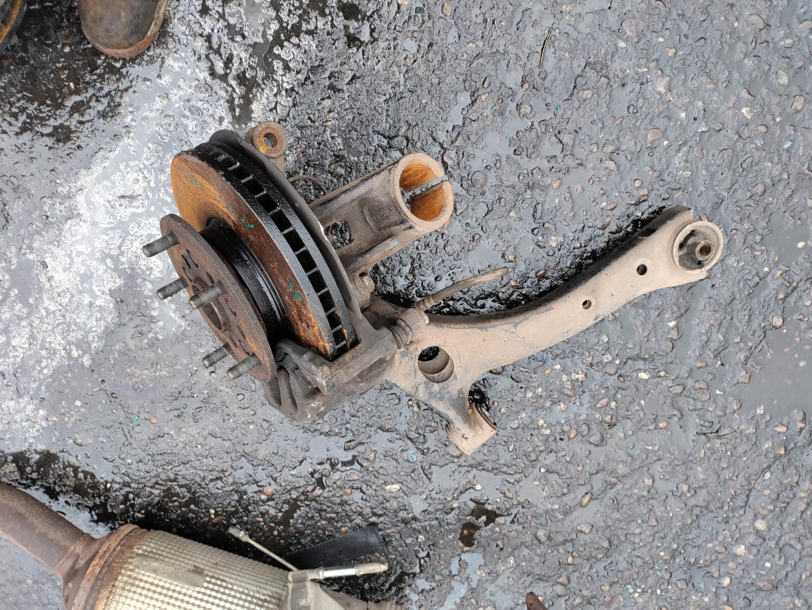 2021 FORD TRANSIT MK8 2.0 DIESEL FWD OSF DRIVER SIDE FRONT WHEEL HUB