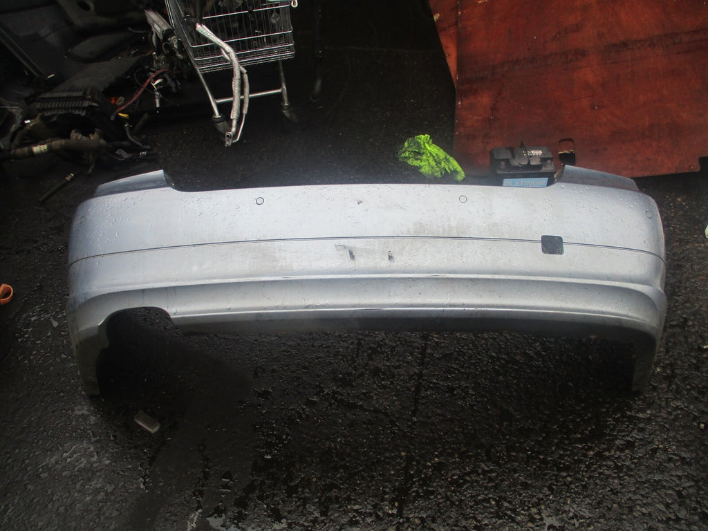 2009 BMW 3 SERIES LCI E90 SALOON REAR BUMPER WITH SENSORS LIGHT BLUE