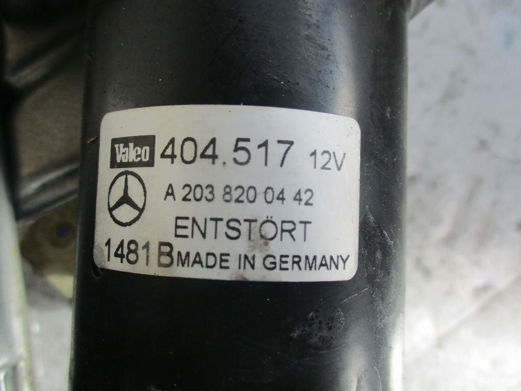 MERCEDES C CLASS W203 FRONT WINDSCREEN WIPER MOTOR LINKAGE MECHANISM A2038200442