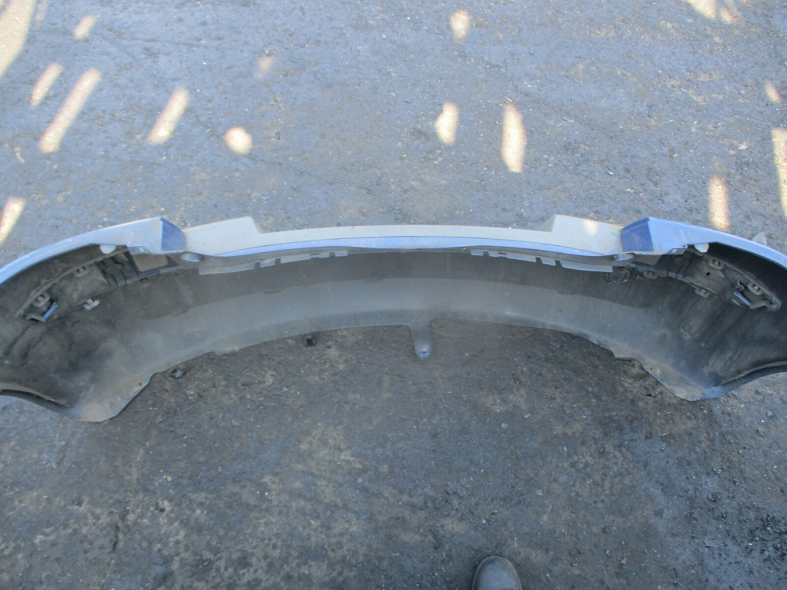 RENAULT MEGANE MK2 2007 REAR BUMPER BLUE