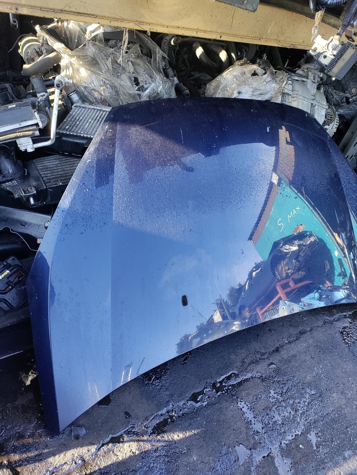 FORD S MAX MK1 2008 FRONT COMPLETE BONNET HOOD PANEL BLUE