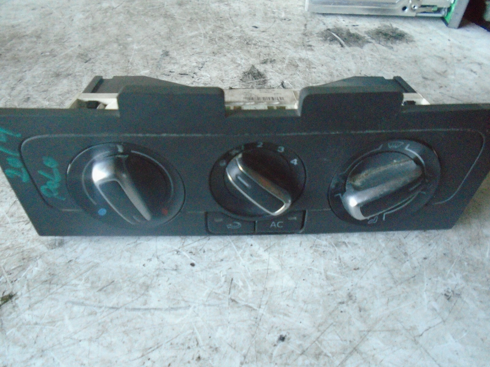 VOLKSWAGEN POLO 2014 MK5 6R HEATER CLIMATE CONTROL SWITCH