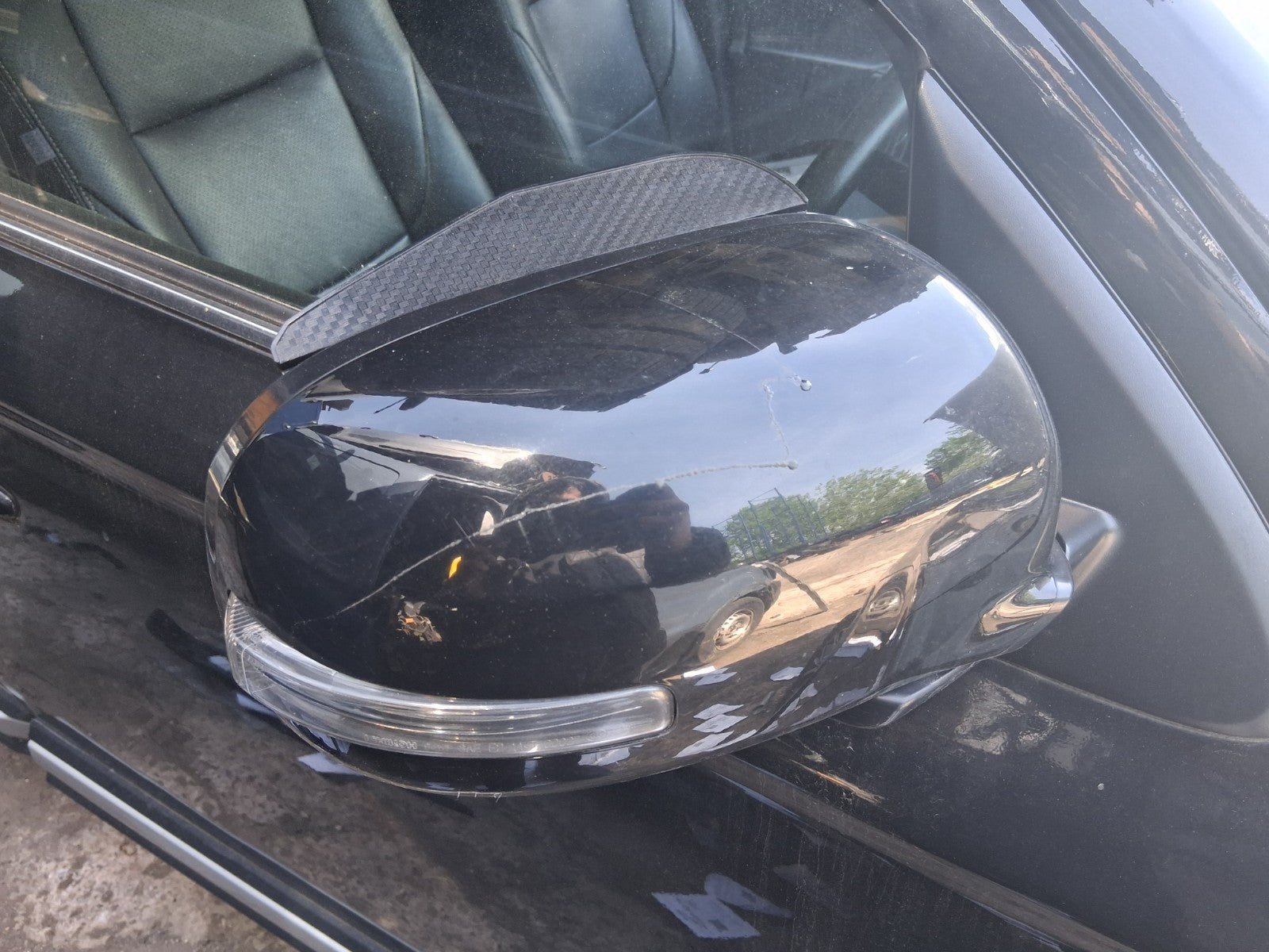 2018 MITSUBISHI OUTLANDER MK3 OSF DRIVER SIDE WING MIRROR AMETHYST BLACK X42