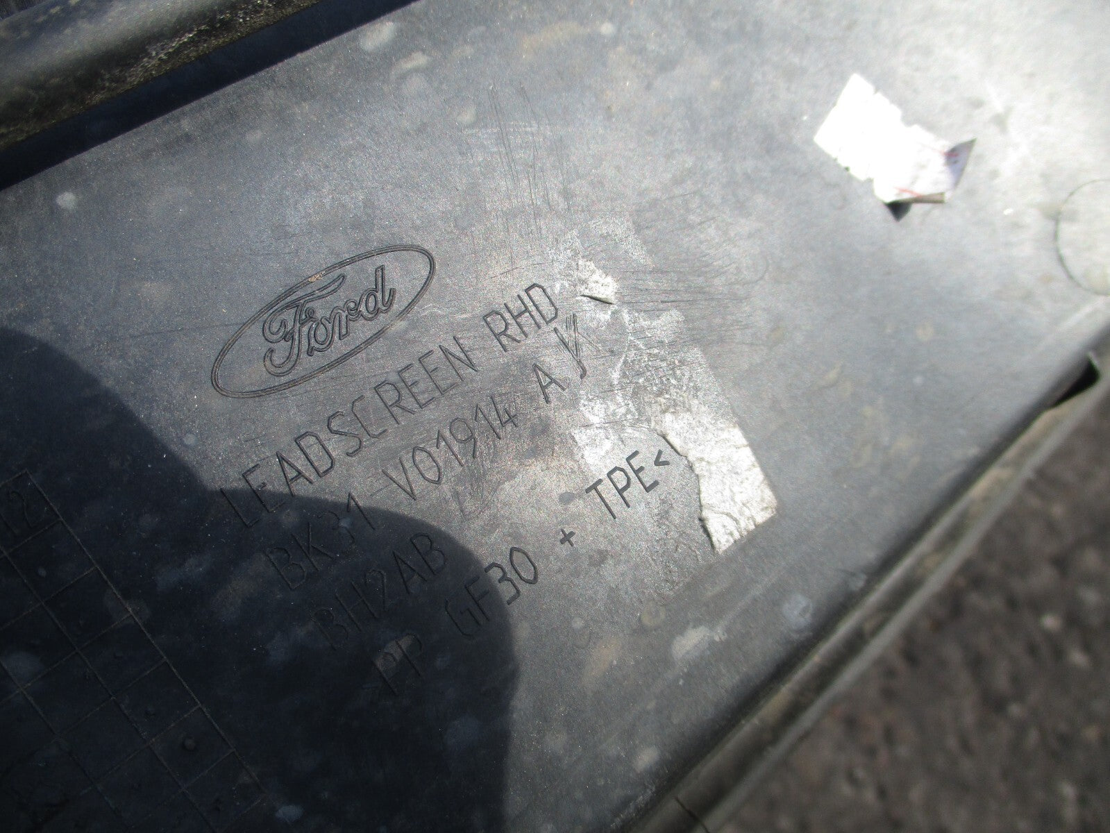 2021 FORD TRANSIT 350 MK8 SCUTTLE PANEL COVER TRIM BK31V01914AK