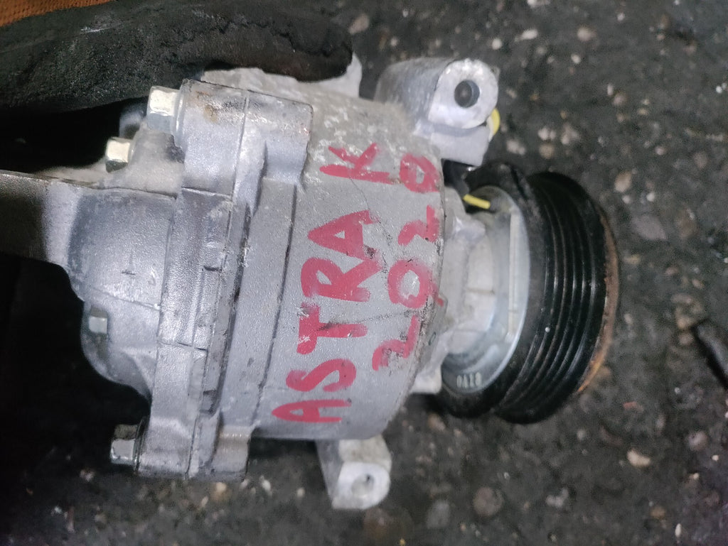 VAUXHALL ASTRA K 2020 1.2 PETROL AC AIR CON COMPRESSOR PUMP 39217351 R55