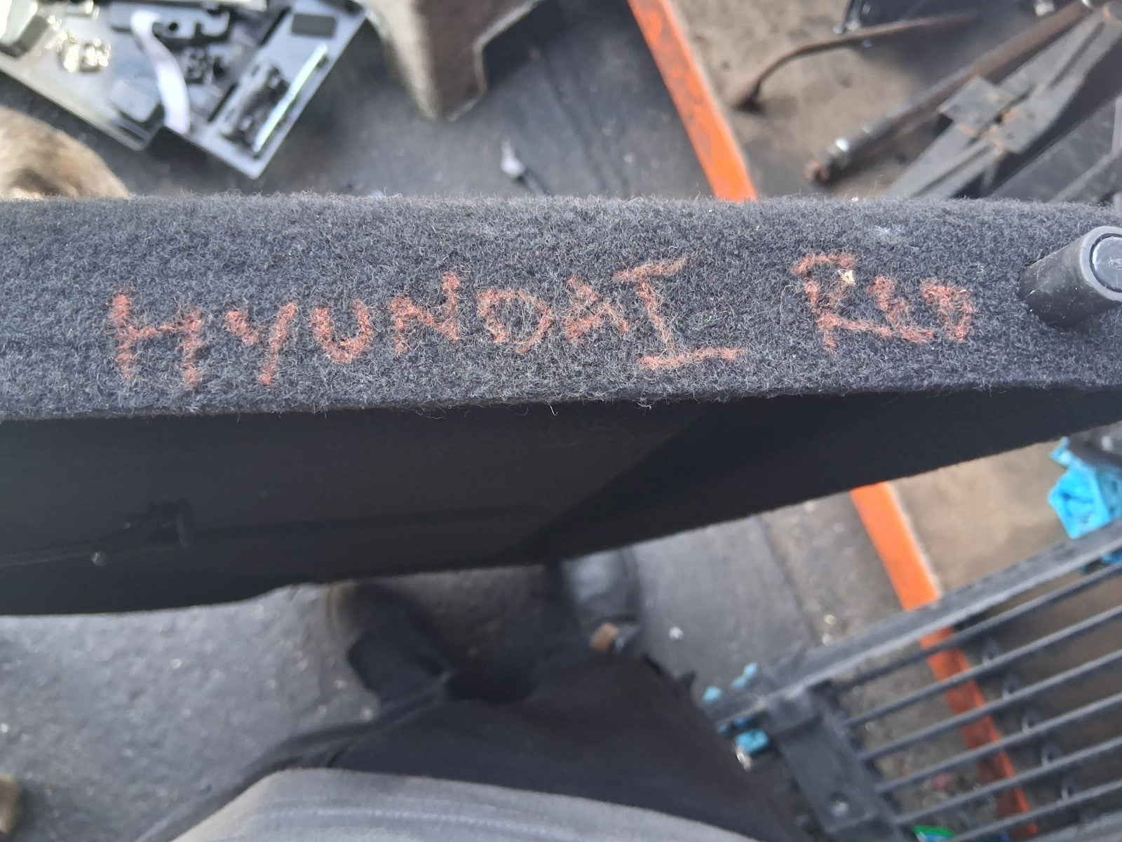 2026 HYUNDAI I20 MK3 REAR STORAGE LOAD COVER PARCEL SHELF