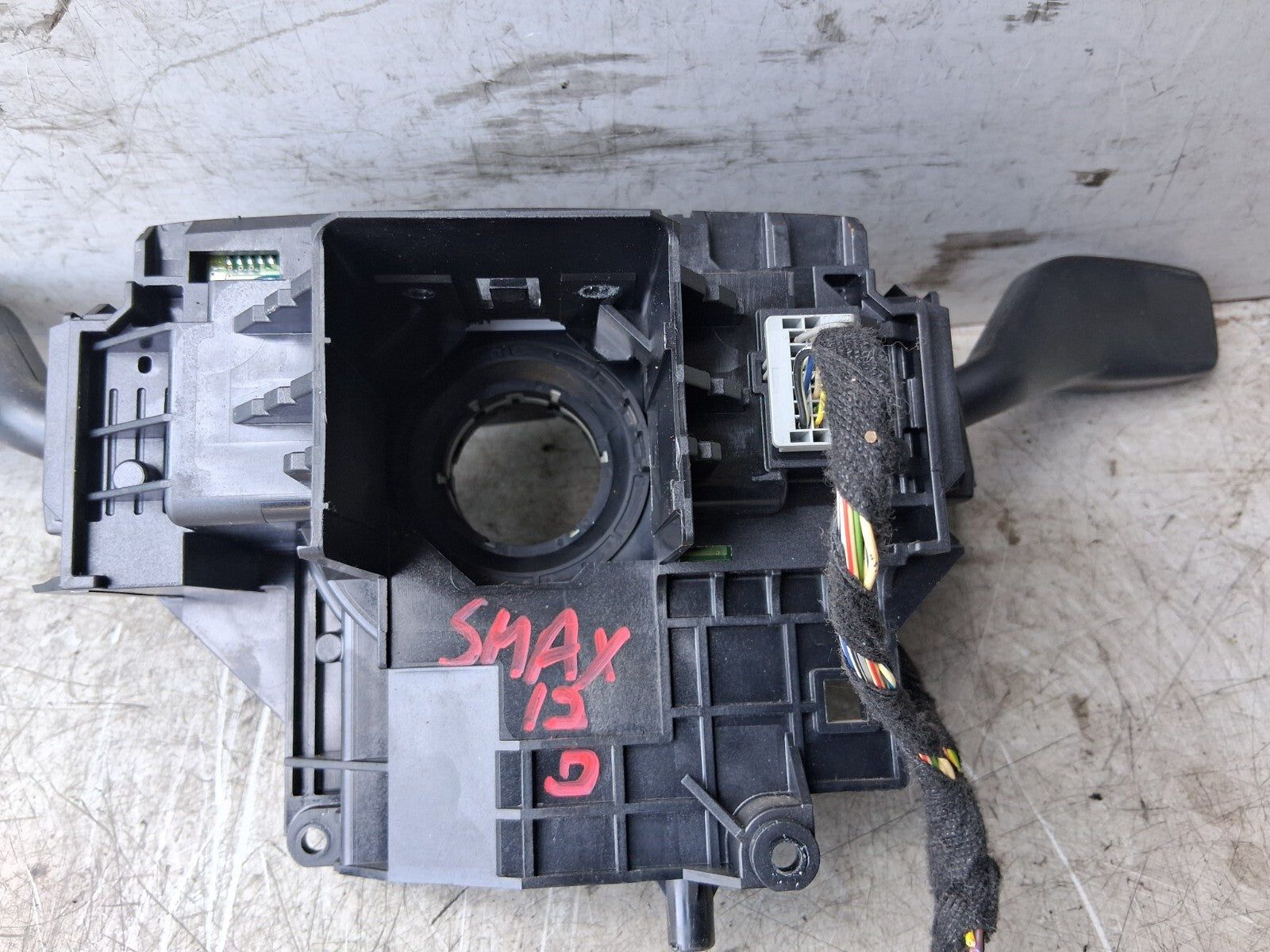 2013 FORD S MAX MK1 INDICATOR WIPER STALK SWITCH WITH SQUIB AG9T13N064DF