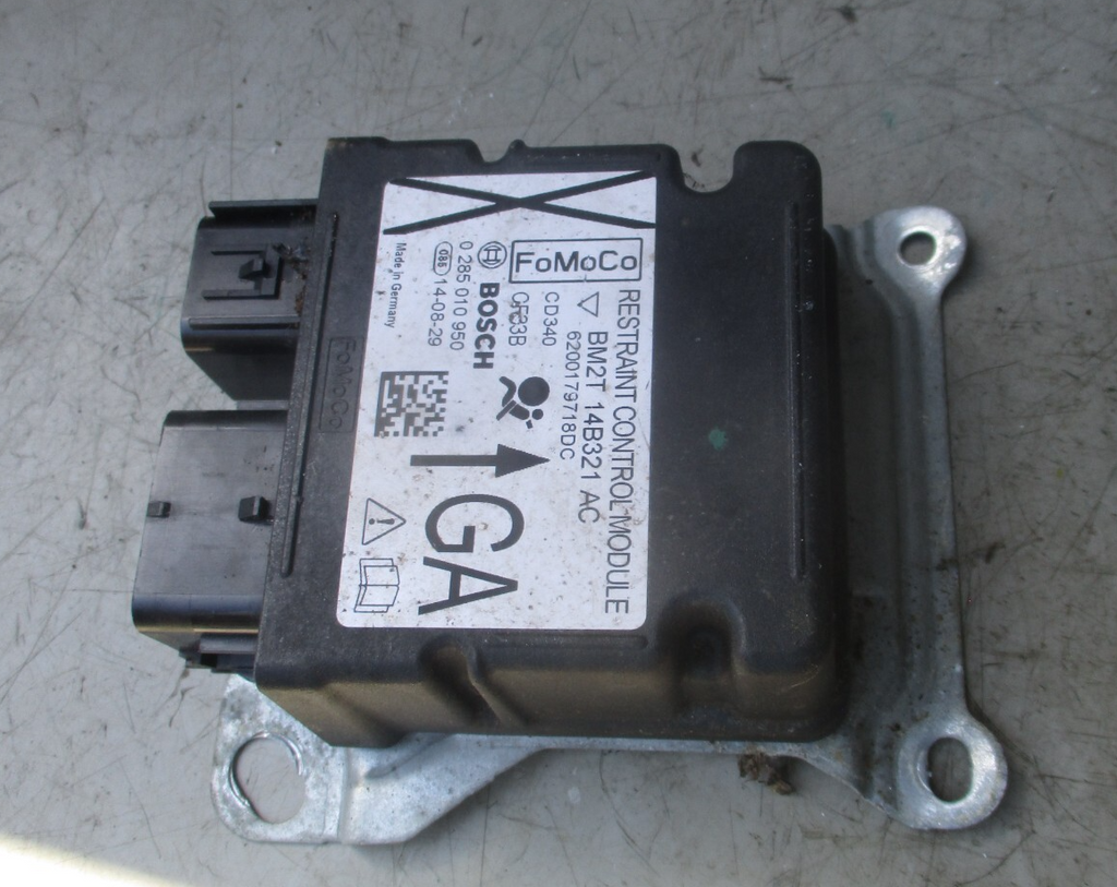 FORD SMAX 2011 AIRBAG CONTROL ECU MODULE 0285010950