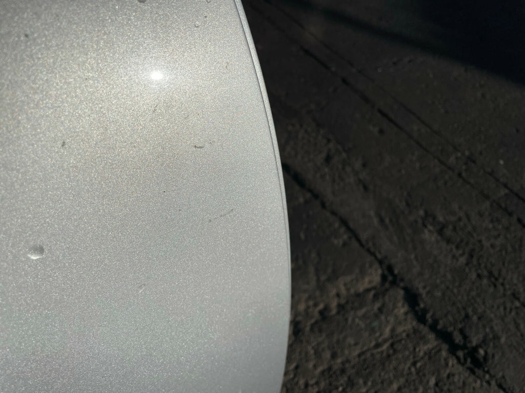 CITROEN C4 2007 OSR DRIVER SIDE REAR DOOR COMPLETE SILVER