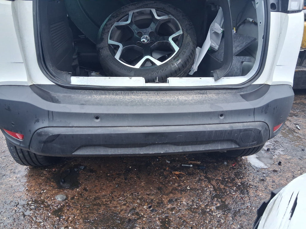 2024 VAUXHALL CROSSLAND X COMPLETE REAR BUMPER WITH PDC SENSORS BLACK