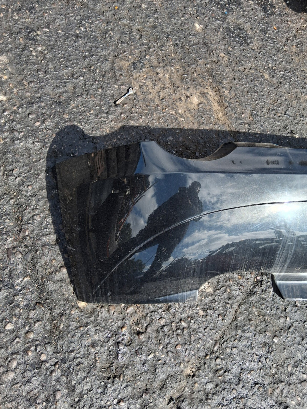2003 BMW Z4 E85 3 DOOR CONVERTIBLE REAR BUMPER BLACK