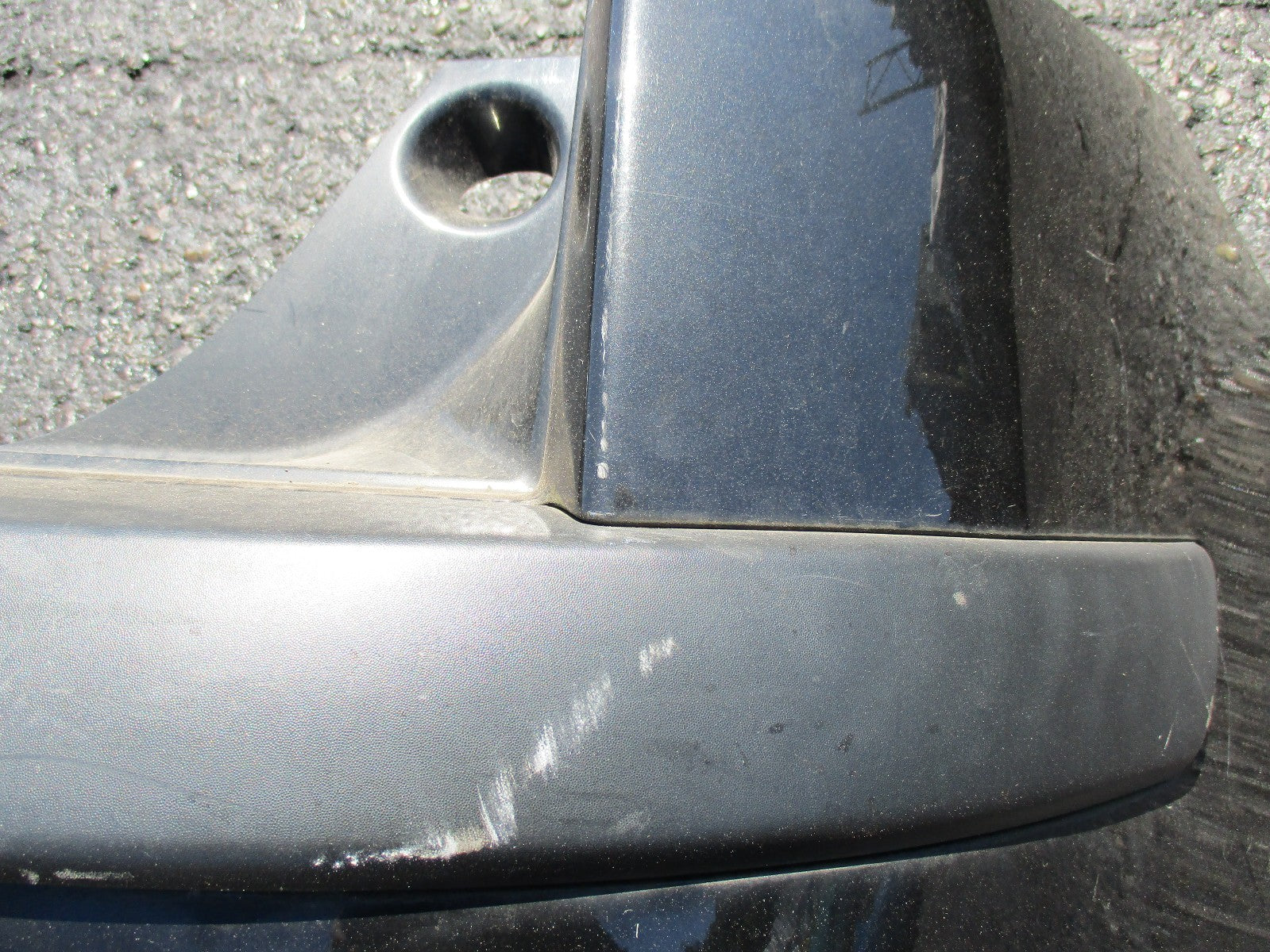 CITROEN C4 5 DOOR MK1 REAR BUMPER COMPLETE BLACK
