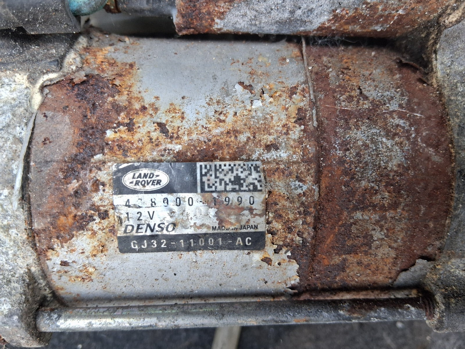 JAGUAR XE X760 2016 2.0 DIESEL DISCOVERY SPORT STARTER MOTOR GJ3211001