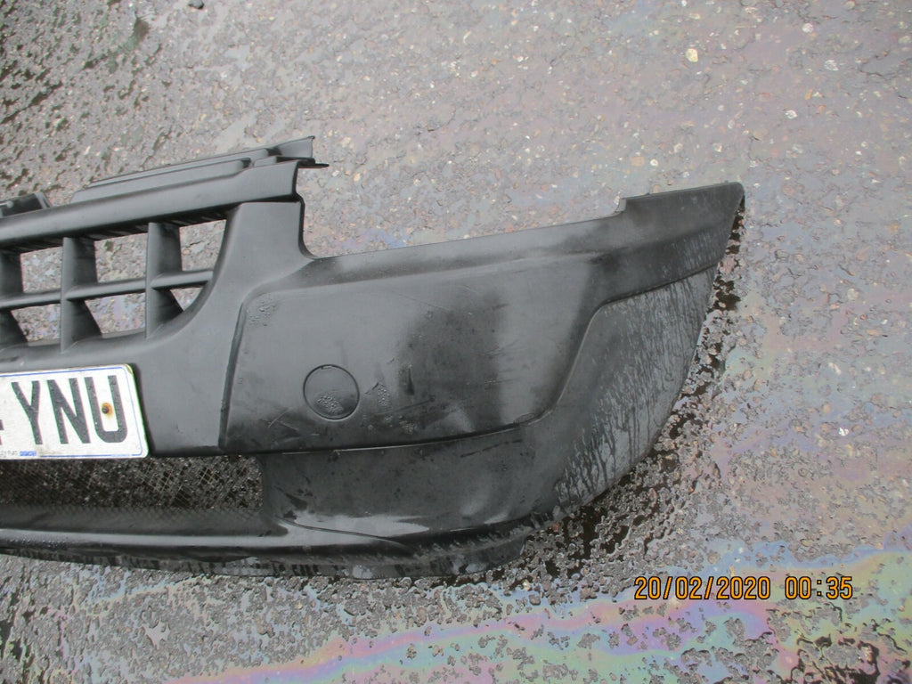 FIAT DOBLO 223 2004 MK1 FRONT COMPLETE BUMPER BLACK