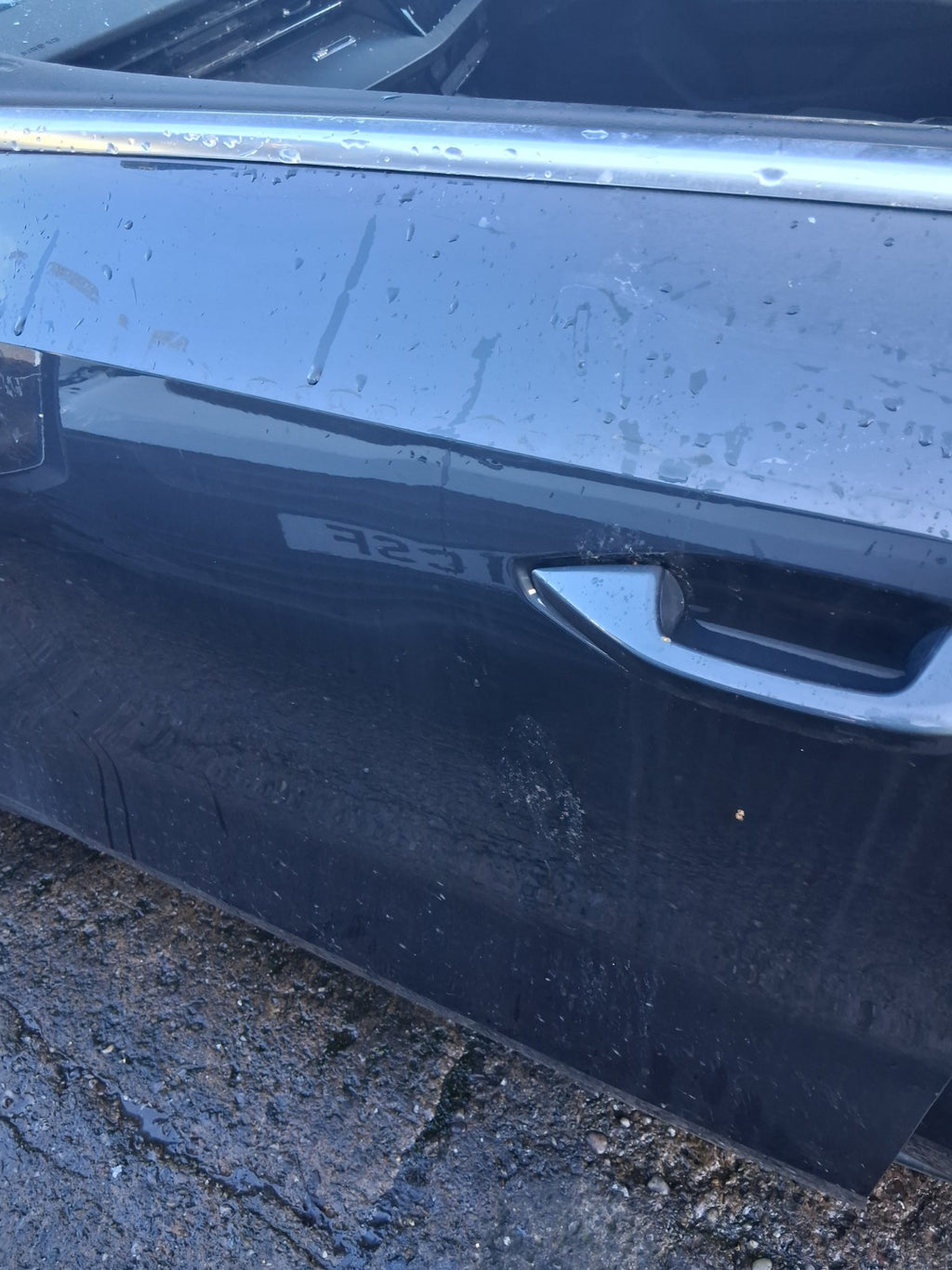 2025 AUDI A3 8Y HATCHBACK FACELIFT NSF PASSENGER SIDE LEFT BARE DOOR GREY LX7L