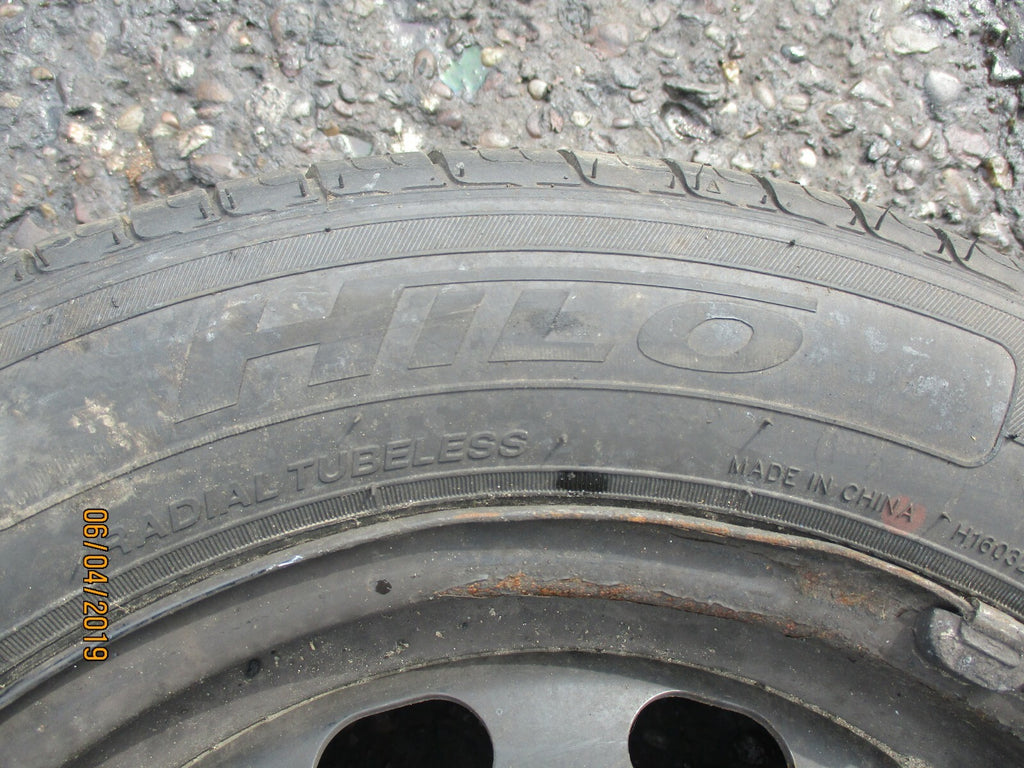 FORD TRANSIT STEEL WHEEL & TYRE HILO 4X108 195/60 R15