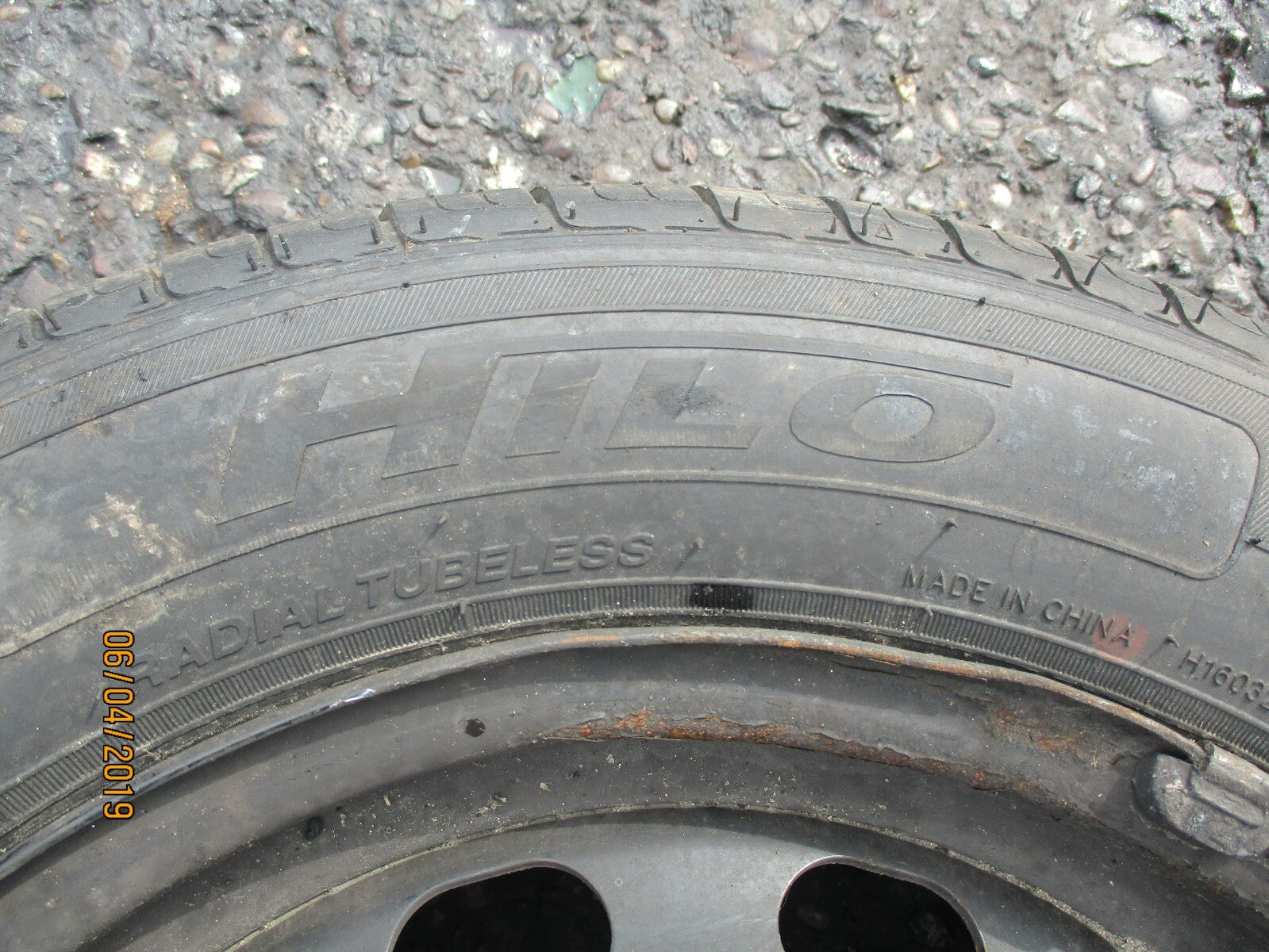 FORD TRANSIT STEEL WHEEL & TYRE HILO 4X108 195/60 R15