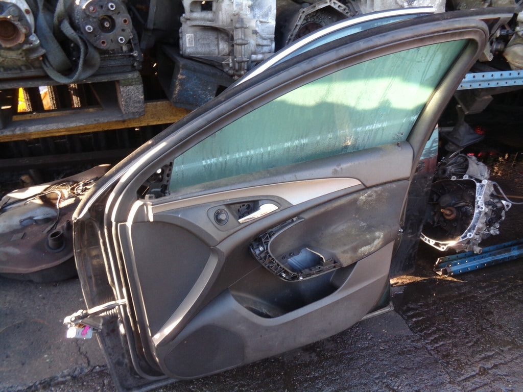 VAUXHALL INSIGNIA 2012 2.0 CDTI OSF DRIVER SIDE FRONT COMPLETE DOOR BLACK