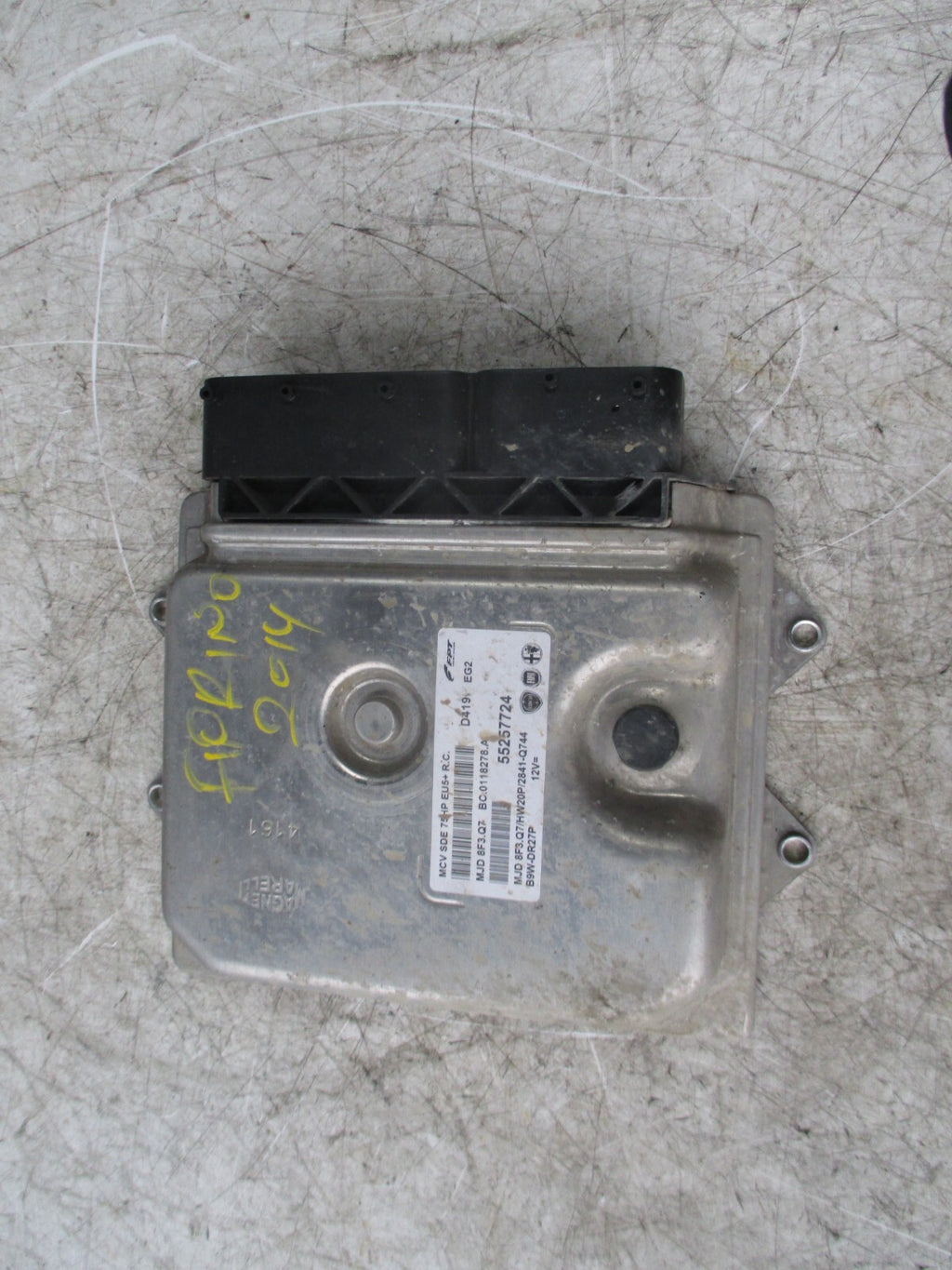 2014 FIAT FIORINO 1.3 DIESEL ECU CONTROL MODULE UNIT 55257724