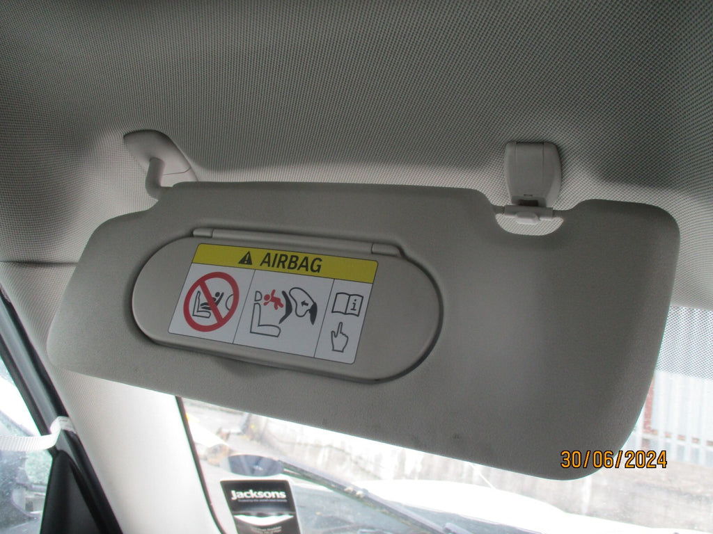 BMW MINI COUNTRYMAN F60 2021 NSF PASSENGER SIDE FRONT INTERIOR SUN VISOR
