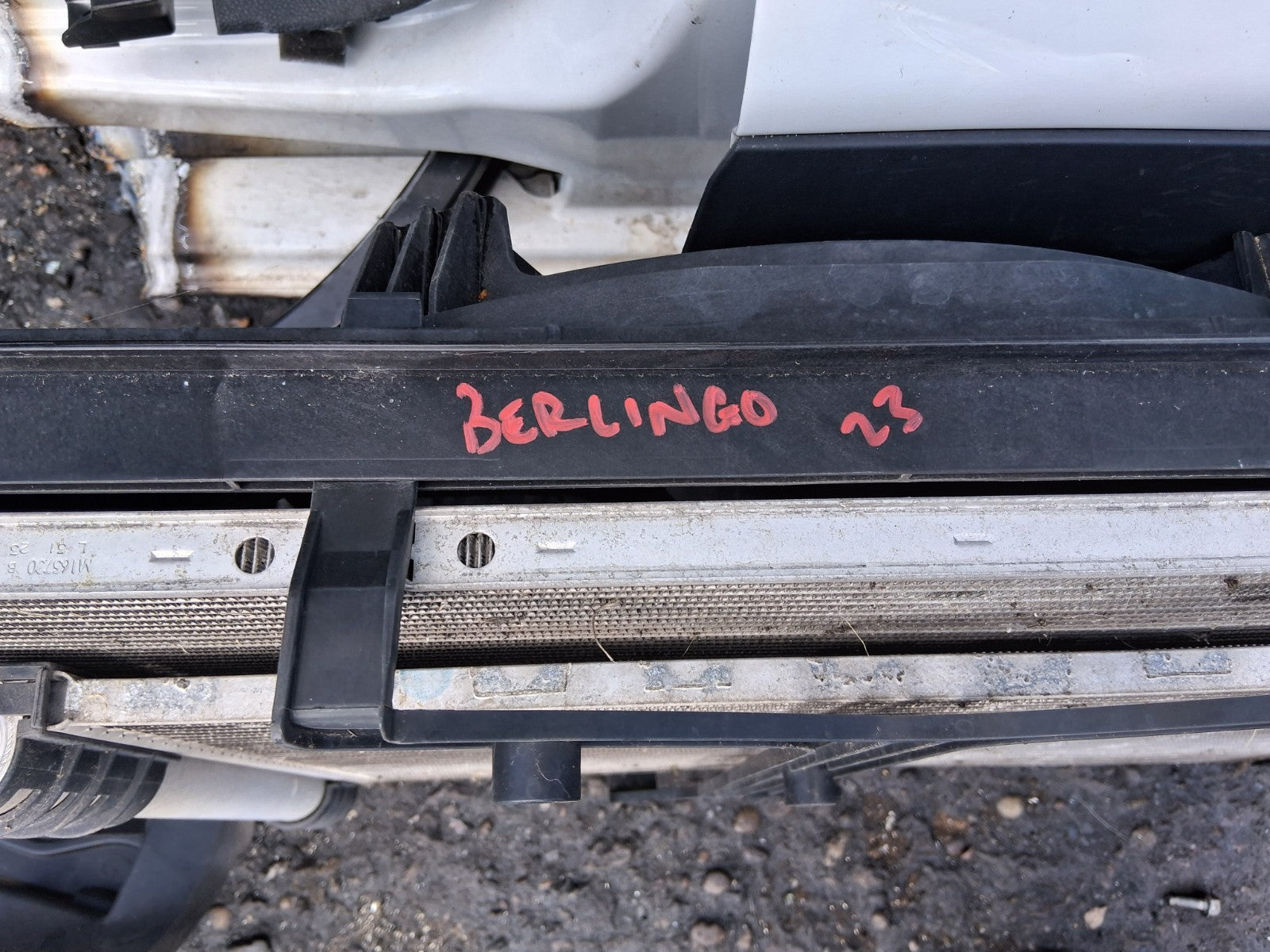 2023 CITROEN BERLINGO MK3 1.5 DIESEL MANUAL RADIATOR RADPACK 9832930080