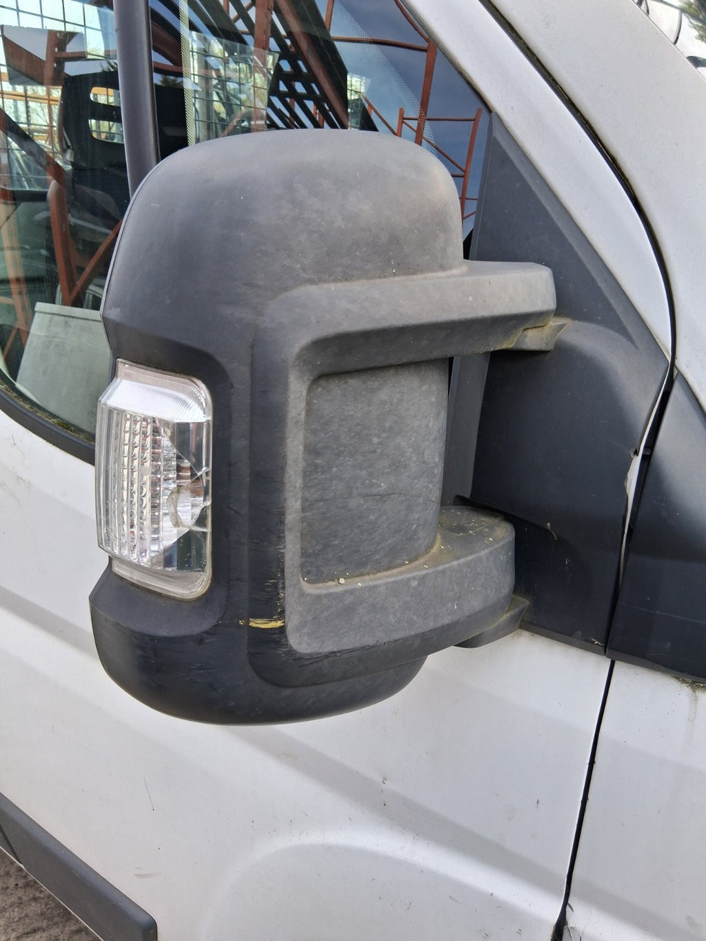 2014 CITROEN RELAY MK3 OSF DRIVER SIDE WING MIRROR BLACK