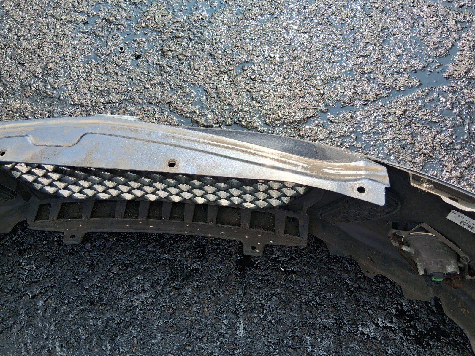 2007 HONDA JAZZ MK2 COMPLETE FRONT BUMPER WITH GRILLS & FOG LIGHTS BLUE