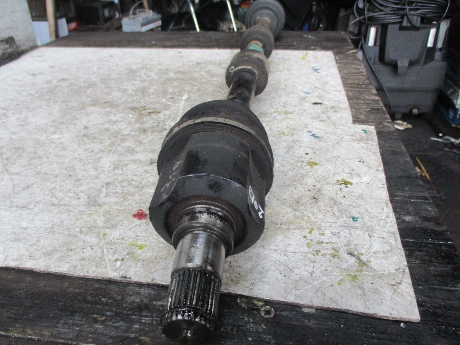 HYUNDAI I40 2013 1.7 DIESEL OSF DRIVER SIDE FRONT DRIVESHAFT 495013Z450